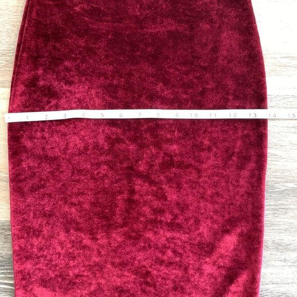 Pull&Bear velvet bodycon tank dress sz small - Picture 8 of 9